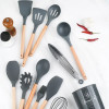 Набор кухонных принадлежностей из 12 предметов Kitchen Set RD-1204 серый