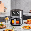 Безоливна електрична Аерогриль Rainberg RB-2269 на 8 л 4200 W