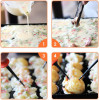 Электрическая такоячница RAF R.527Takoyaki Maker для приготовления пончиков, кейк-попсов и мясных шариков (18 ячеек) антипригарная