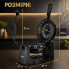 Електрична кексниця з поворотом 180° та антипригарним покриттям RAF 500 1800W