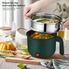 Каструля електрична 1,5 л багатофункціональна пароварка рисоварка з антипригарним покриттям