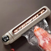 Кухонний вакуумний пакувальник харчових продуктів з дисплеєм Vacuum sealer LS-802 Білий Побутовий вакууматор домашній
