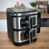 Аерогриль Rainberg RB 2331 4800W з двома чашами 7,5+7,5 л сенсорне керування