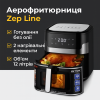 Аерофритюрниця Zepline ZP-109A 10.5 л 3500 Вт 2 ТЕНа сенсорна з формою