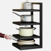 Кухонна полиця для зберігання каструль, 3 рівні Kitchen shelf for storing pots/Полиця на кухню для посуду