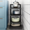 Кухонна полиця для зберігання каструль, 3 рівні Kitchen shelf for storing pots/Полиця на кухню для посуду