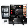 Аерофритюрниця двокамерна Zepline ZP-212 4200 Вт 8L+8L, мультифритюрниця для здорового приготування