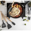 Силиконовый кухонный набор принадлежностей Kitchen stuff 12 предметов BLACK