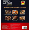 Кухонна аерофритюрниця Zepline ZP-216 на 8,8 л, 4200 Вт, мультипіч з великою чашею, фритюрниця без олії