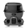Smart-аерогриль Zepline ZP-140, аерофритюр 10 л, 4000 Вт, 18 програм, сенсорне керування, чорний Сірий