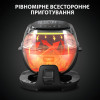 Smart-аерогриль Zepline ZP-140, аерофритюр 10 л, 4000 Вт, 18 програм, сенсорне керування, чорний Сірий