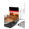 Сковорідка-фритюрниця квадратна з кришкою TOP KITCHEN BN-8001