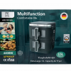 Аерогриль подвійний Prime Kitchen AF960AP, 15 л, 4400 Вт, з двома незалежними камерами, цифрове керування