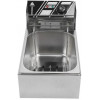 Профессиональная электрическая фритюрница Dotvix D-803, 2800 Вт, 6 л, с корзиной из нержавеющей стали