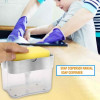 Органайзер для мочалок з мильницею та дозатором натискна Soap Pump Sponge Caddy
