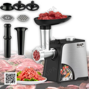 Электрическая настольная мясорубка с насадками RAF R.3392 2000Вт