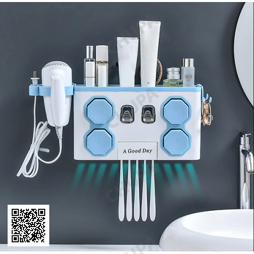 Підставка для зубних щіток/MULTIFUNTIONAL TOOTHBRUSH RACK ART-0367