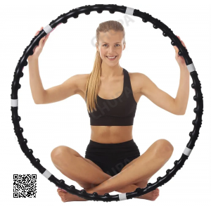 Обручний масажний обруч Хула Хуп з магнітами Massaging exerciser