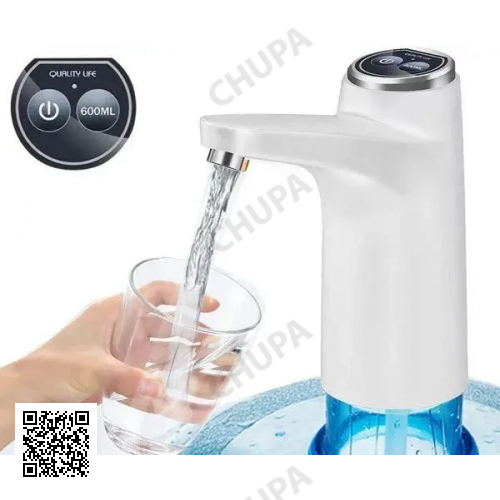 Автоматический насос помпа для воды с USB 1200мАч, MD 03 / Электронасос для воды De
