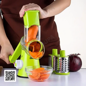 УЦІНКА! Тертка, Овочерізка — Мультислайсер для овочів і фруктів Kitchen Master (Плохе паковання 3483)