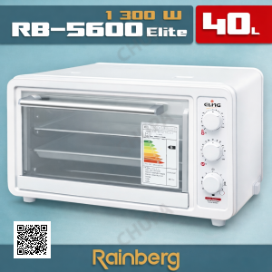 УЦЕНКА! Электрическая Печь Elite Rainberg RB-5600 1300 Вт Объем 40 литров (Плохая упаковка, вмятина на корпусе 3447)