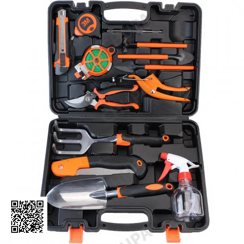 Набор садовых инструментов в кейсе 14 в 1 Gardening Set ART Универсальный садовый набор