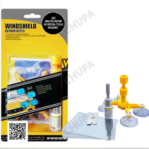 Повний набір для ремонту лобового скла Sunroz Windshield Repair Kit