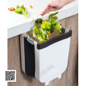Складаний сміттєвий контейнер на двері Kitchen Wet garbage FLEXIBLE BIN, розкладний