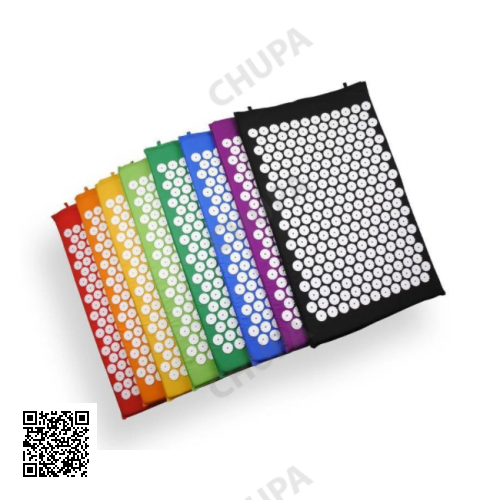 Масажний ортопедичний килимок з подушкою Acupressure Mat Ортопедический массажный коврик 65 см*41 см