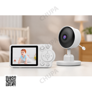 Відеоняня C3 з LCD-дисплеєм 2,8дюйма/Відеоняня з нічним баченням і двостороннім зв'язком