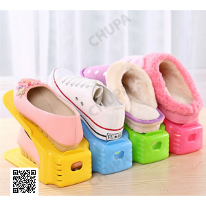 4 в 1 Подвійні підставки для взуття Double Shoe Racks LY-500, органайзери для взуття — Комплект 4 шт.