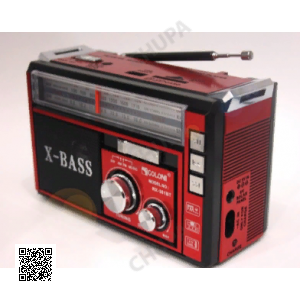 Радіоприймач GOLON RX-382 з MP3, USB + ліхтарик