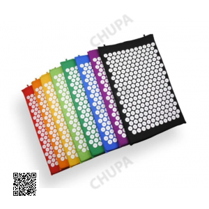 Масажний ортопедичний килимок з подушкою Acupressure Mat Ортопедический массажный коврик 65 см*41 см