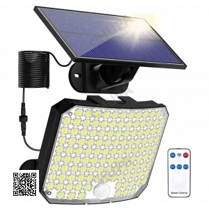 Светильник на солнечной батарее с датчиком движения Solar wall lamp BL-104-SMD