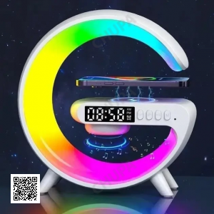 УЦІНКА! Розумний Нічний світильник G63 з Bluetooth (Не працює бездротова зарядка 3208)