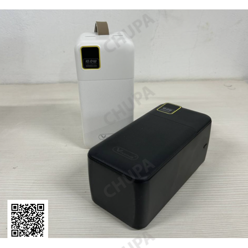 Портативний зарядний пристрій Power Bank ViaKing QC-Q25 50000 mAh, Чорний