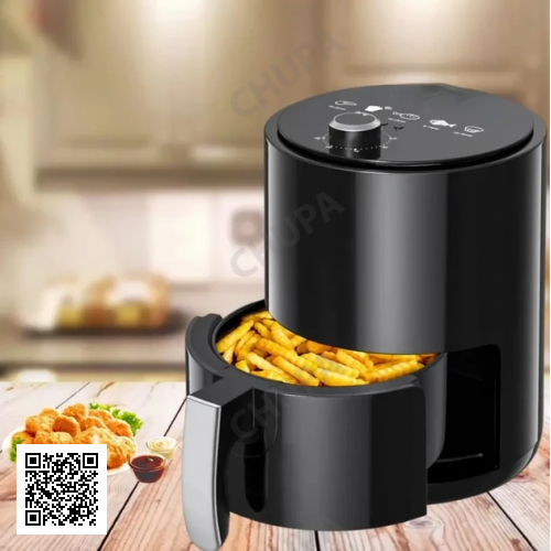 УЦІНКА! Електричний аерогриль Air Fryer BW-3011, 3.2 л, 1200 Вт (Плохе паковання 2390)