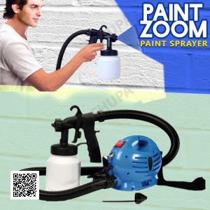 Фарборозпилювач Професійний Paint Zoom (Пейнт зум), фарбопульт електричний, розпилювач фарби