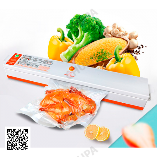 Прибор для вакуумной упаковки продуктов, Freshpack Pro вакууматор HQ-1, для длительного хранения + пакеты