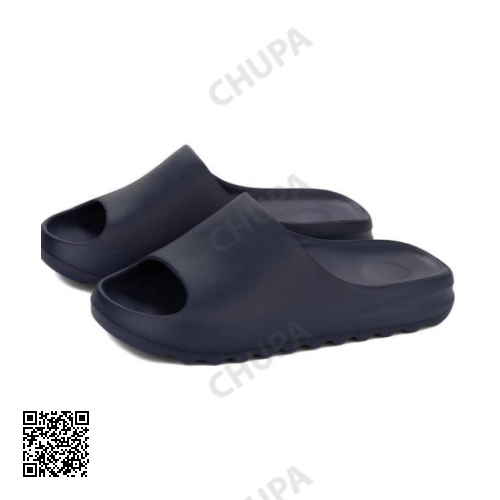 Гумові капці із SLIDE RESIN шльопанці на масивній підошві,сині