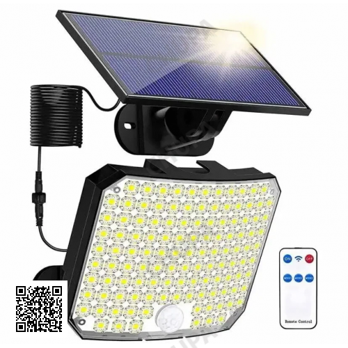 Светильник на солнечной батарее с датчиком движения Solar wall lamp BL-104-SMD