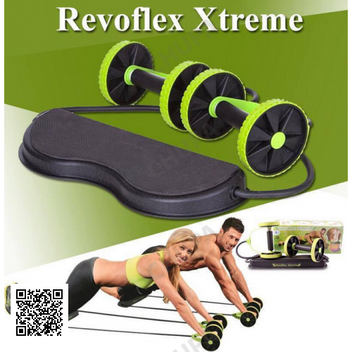 Тренажер Revoflex Xtreme для всего тела! 40 упражнений! Роликовый тренажер