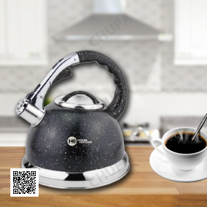 Чайник со свистком гранитный HIGHER+KITCHEN ZP-021 3.5 л