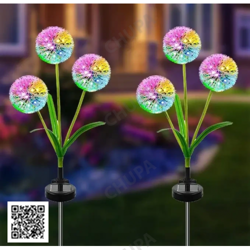 Садовый фонарь на солнечной батарее Одуванчики Dandelion Garden Lights