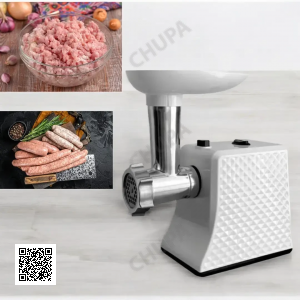 Багатофункціональна М'ясорубка кухонна Domotec R3391 (2000 Вт):Фарш ковбаски подрібнення