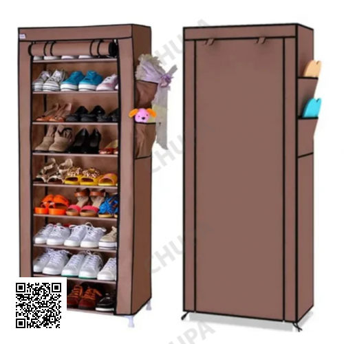 Стелаж для хранения обуви Shoe Cabinet 160X60Х30 Полка для обуви Тканевый стелаж для обуви