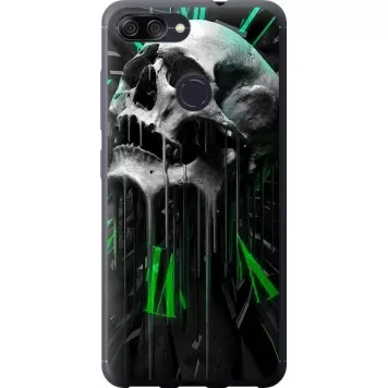 Чехол на Asus ZenFone Max Plus M1 ZB570TL Череп-часы