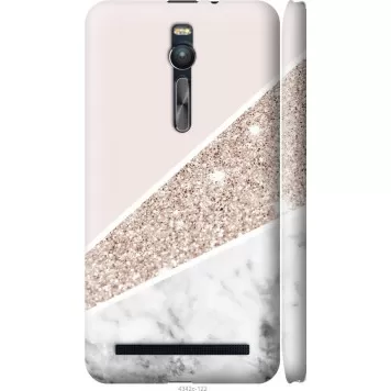 Чехол на Asus Zenfone 2 ZE551ML Пастельный мрамор