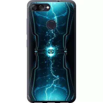 Чехол на Asus ZenFone Max Plus M1 ZB570TL Молнии в цилиндре