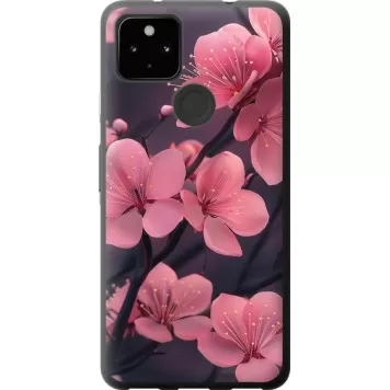 Чохол на Google Pixel 5A Пурпурова сакура